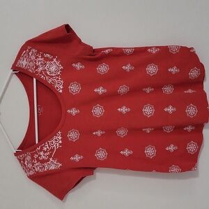 Loft Short-sleeve Cotton Top